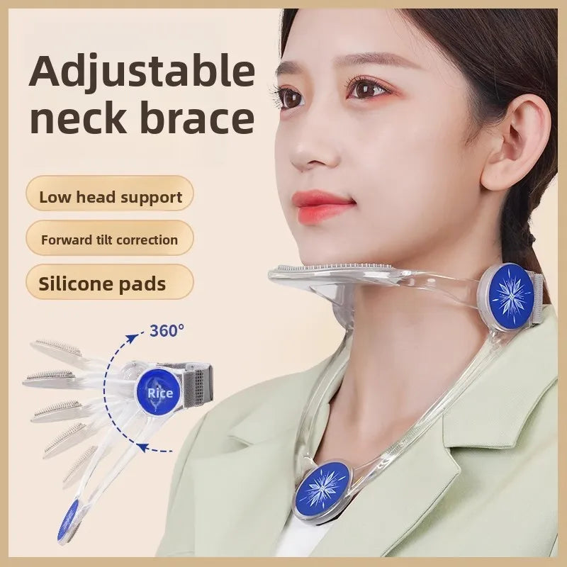 Premium Neck Alignment Brace – Smart Cervical Support for Posture Correction & Pain Relief