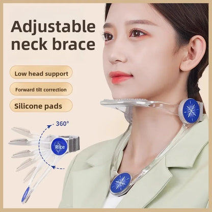 Premium Neck Alignment Brace – Smart Cervical Support for Posture Correction & Pain Relief