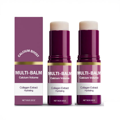 Calcium Volume Multi Balm Stick – Collagen Moisturizing & Hydrating Face Cream for Eyes, Neck & Face