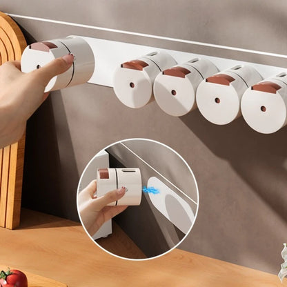 Wall-Mounted Spice Storage Set