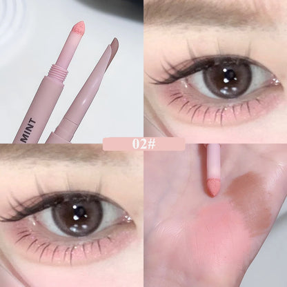 SWEET MINT Double-Ended Silkworm Eyeliner & Eyeshadow Stick – Long-Lasting Eye Makeup & Highlight