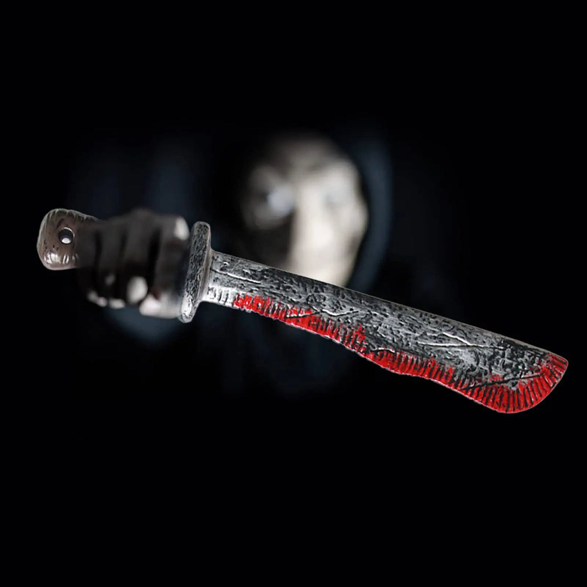 Halloween Fake Blood Prop – Plastic Knife & Axe Party Decoration
