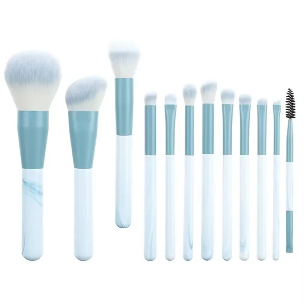 💄 13-Piece Makeup Brush Set – Soft Cosmetic Brushes with Storage Bag