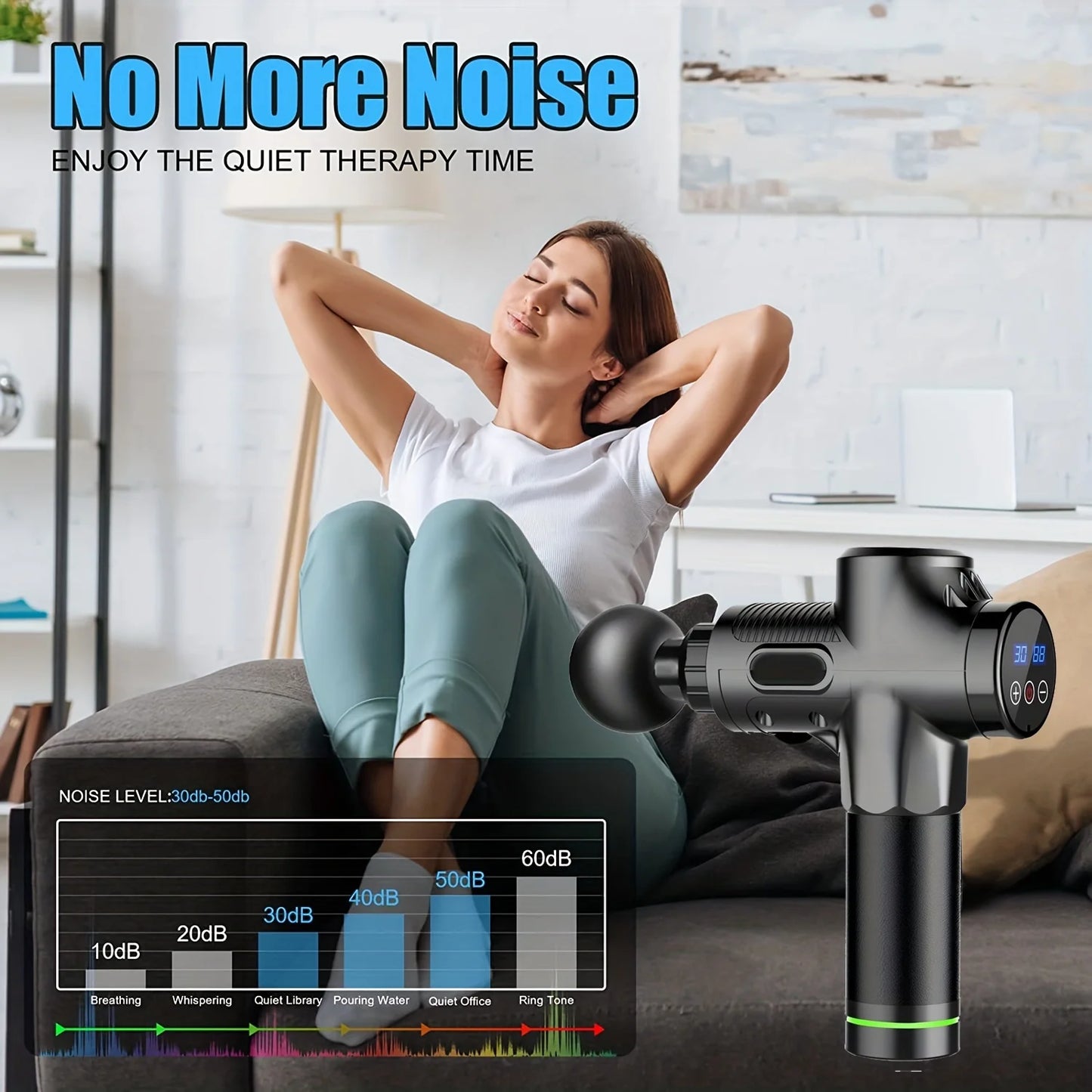 Electric Percussion Fascial Massage Gun