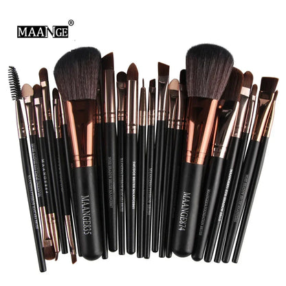 💄 Makeup Brush Set – 3, 13 & 22-Piece Professional Face & Eye Brushes