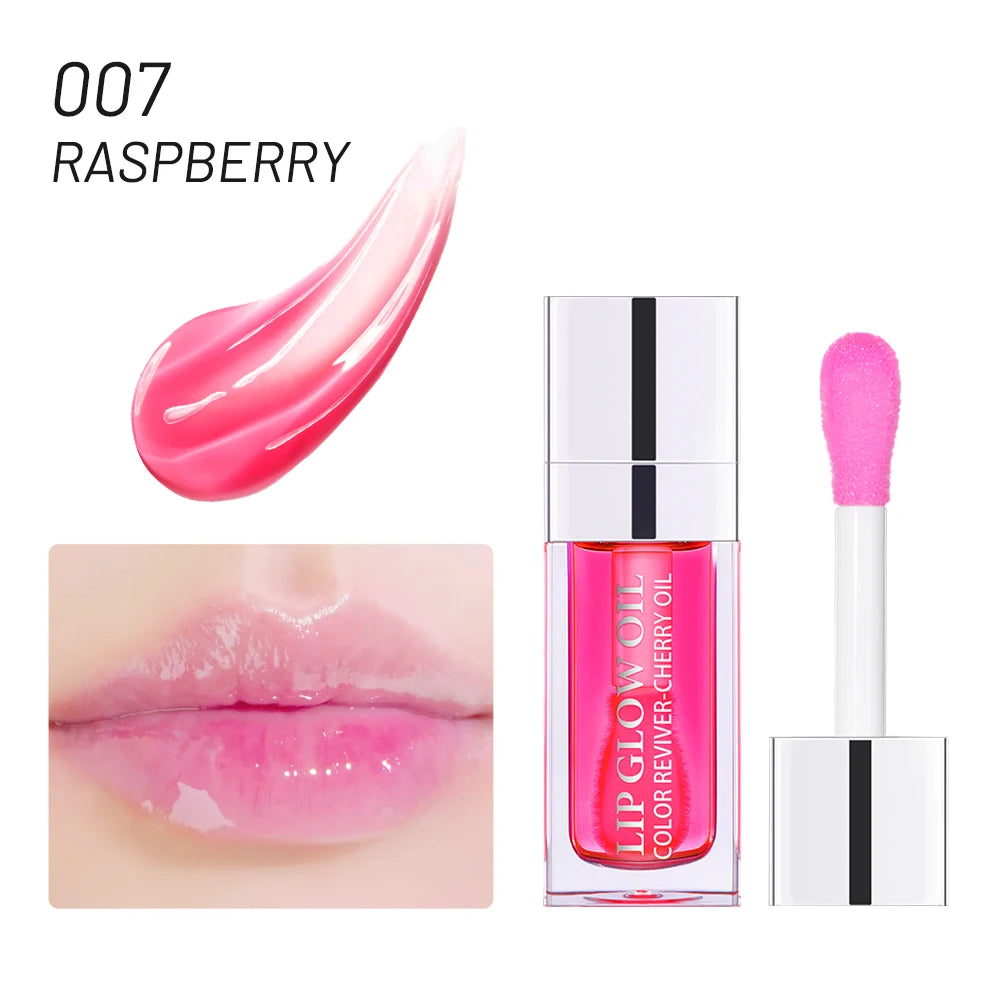 💋 Crystal Jelly Hydrating Lip Oil – Tinted Lip Gloss &amp; Lip Care